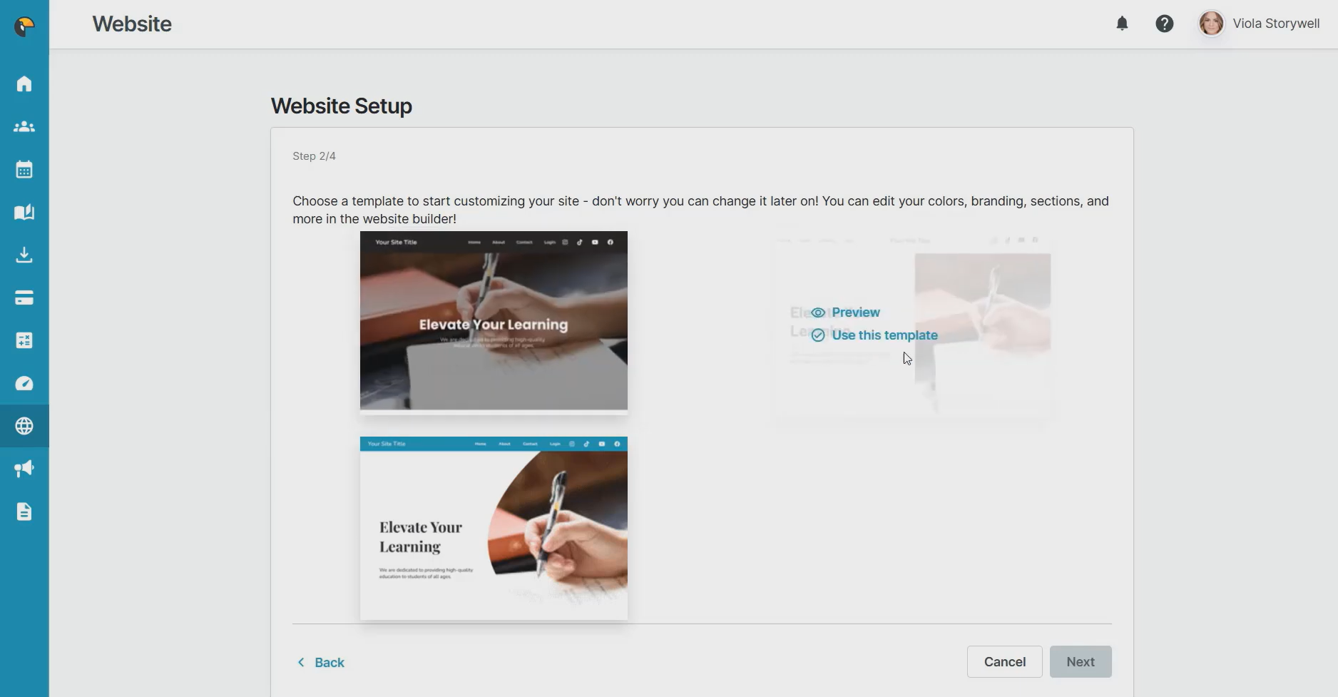TutorBird portal and website builder