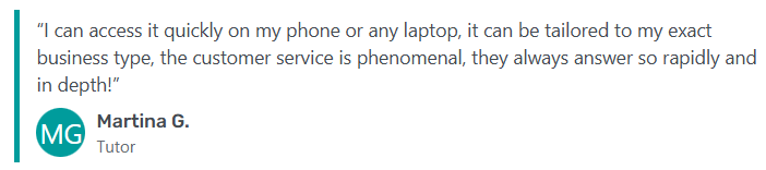 TutorBird reviews screenshot